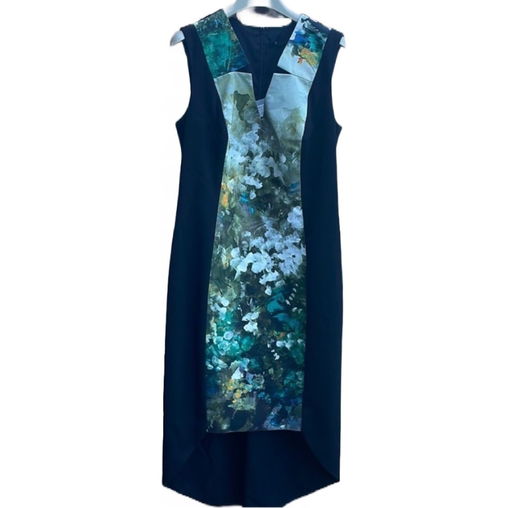 🌟 Black Halo Sz 12 Cocktail Dress 🌟